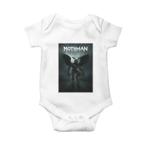 Mothman Baby Onesie Folklore Gothic Horror Cryptid Gift TS12 White Print Your Wear