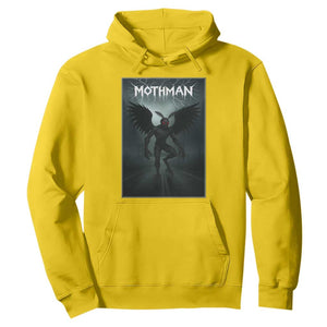 Mothman Hoodie Folklore Gothic Horror Cryptid Gift TS12 Daisy Print Your Wear