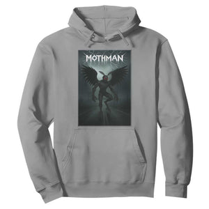 Mothman Hoodie Folklore Gothic Horror Cryptid Gift TS12 Sport Gray Print Your Wear