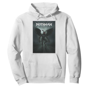 Mothman Hoodie Folklore Gothic Horror Cryptid Gift TS12 White Print Your Wear