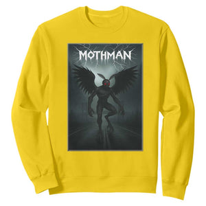 Mothman Sweatshirt Folklore Gothic Horror Cryptid Gift TS12 Daisy Print Your Wear