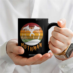 Mothman Coffee Mug Retro Vintage Cryptid Gothic Horror Gift TS12 Print Your Wear