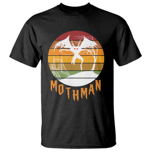 Mothman T Shirt Retro Vintage Cryptid Gothic Horror Gift TS12 Black Print Your Wear