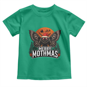 Mothman Toddler T Shirt Holiday Humor Merry Mothmas Cryptid Gift TS12 Irish Green Print Your Wear