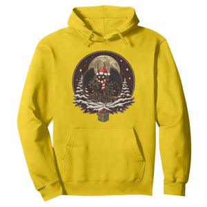 Mothman In Christmas Night Hoodie Funny Cryptid Gift TS12 Daisy Print Your Wear
