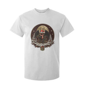 Mothman In Christmas Night T Shirt For Kid Funny Cryptid Gift TS12 White Print Your Wear