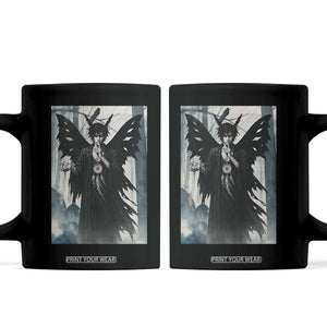 Mothman Sandman Coffee Mug Gothic Horror Fan Gift TS12 Black Print Your Wear