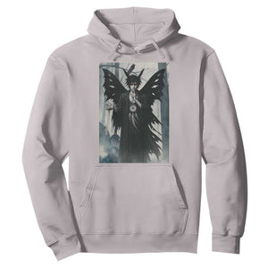 Mothman Sandman Hoodie Gothic Horror Fan Gift TS12 Ice Gray Print Your Wear