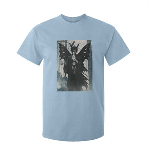 Mothman Sandman T Shirt For Kid Gothic Horror Fan Gift TS12 Light Blue Print Your Wear