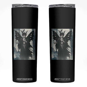 Mothman Sandman Skinny Tumbler Gothic Horror Fan Gift TS12 Black Print Your Wear