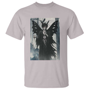 Mothman Sandman T Shirt Gothic Horror Fan Gift TS12 Ice Gray Print Your Wear