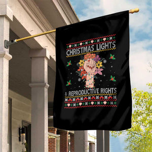 Funny Feminist Lights And Reproductive Rights Garden Flag Ugly Christmas Gift TS12 Print Your Wear