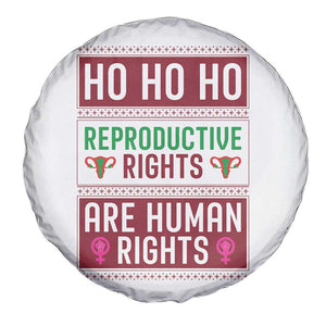 Funny Christmas Feminist Gift Spare Tire Cover Reproductive Rights Are Human Rights TS12 Print Your Wear