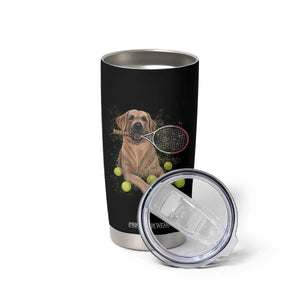 Funny Labrador Dog Playing Tennis Ball Tumbler Cup Pet Lover Gift TS12 Print Your Wear