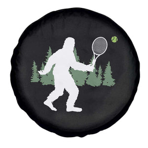 Funny Sasquatch Tennis Player Spare Tire Cover Folklore Cryptid Gift TS12 Print Your Wear