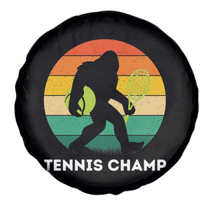 Vintage Retro Bigfoot Tennis Player Gift Spare Tire Cover Tennis Champ TS12 Print Your Wear