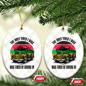 Rosa Parks Tired Of Giving In Ceramic Ornament Civil Bus Protest TS12 Print Your Wear