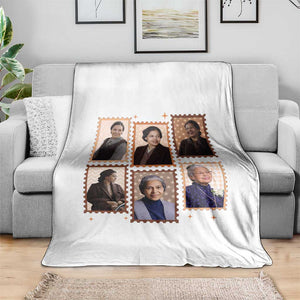 Rosa Parks Throw Blanket African American Civil Rights Legacy TS12 Print Your Wear