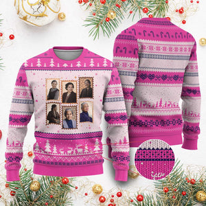 Rosa Parks Ugly Christmas Sweater African American Civil Rights Legacy TS12 Hot Pink Print Your Wear