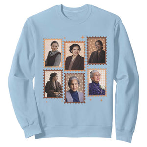 Rosa Parks Sweatshirt African American Civil Rights Legacy TS12 Light Blue Print Your Wear