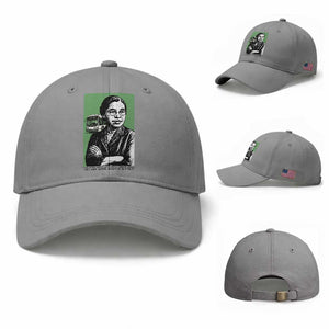 Rosa Parks Quote Baseball Cap Never Be Fearful When It Is Right TS12 Baseball Cap Universal Fit Sport Gray Print Your Wear
