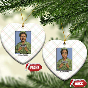 Nope Rosa Parks Ceramic Ornament Female Empowerment History Gift TS12 Print Your Wear
