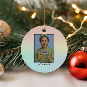 Nope Rosa Parks Ceramic Ornament Female Empowerment History Gift TS12 1pc Pastel Print Your Wear