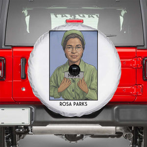 Nope Rosa Parks Spare Tire Cover Female Empowerment History Gift TS12 White Print Your Wear