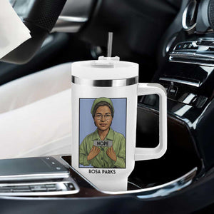 Nope Rosa Parks Tumbler With Handle Female Empowerment History Gift TS12 Print Your Wear