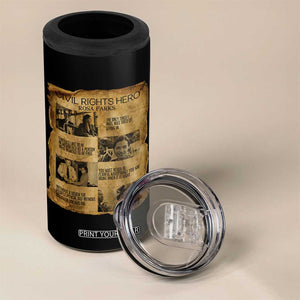 Rosa Parks Quote 4 in 1 Can Cooler Tumbler Civil Rights History Hero TS12 Print Your Wear