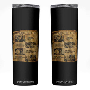 Rosa Parks Quote Skinny Tumbler Civil Rights History Hero TS12 Black Print Your Wear