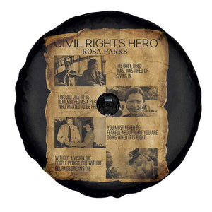 Rosa Parks Quote Spare Tire Cover Civil Rights History Hero TS12 Print Your Wear