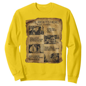 Rosa Parks Quote Sweatshirt Civil Rights History Hero TS12 Daisy Print Your Wear