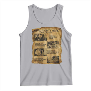 Rosa Parks Quote Tank Top Civil Rights History Hero TS12 Athletic Heather Print Your Wear