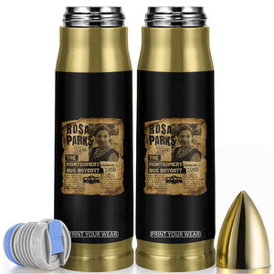Vintage Rosa Parks Bullet Tumbler Groovy Black History Month TS12 Black Print Your Wear