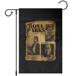 Vintage Rosa Parks Garden Flag Women Empowerment Inspirational Quote TS12 Black Print Your Wear