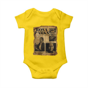 Vintage Rosa Parks Baby Onesie Women Empowerment Inspirational Quote TS12 Daisy Print Your Wear
