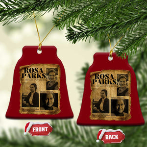 Vintage Rosa Parks Ceramic Ornament Women Empowerment Inspirational Quote TS12 Print Your Wear
