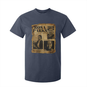 Vintage Rosa Parks T Shirt For Kid Women Empowerment Inspirational Quote TS12 Navy Print Your Wear