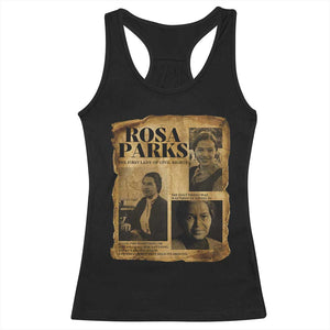 Vintage Rosa Parks Racerback Tank Top Women Empowerment Inspirational Quote TS12 Black Print Your Wear