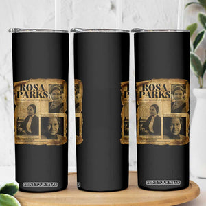 Vintage Rosa Parks Skinny Tumbler Women Empowerment Inspirational Quote TS12 Print Your Wear