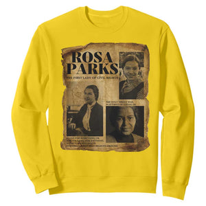 Vintage Rosa Parks Sweatshirt Women Empowerment Inspirational Quote TS12 Daisy Print Your Wear