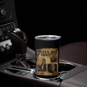 Vintage Rosa Parks Tumbler Cup Women Empowerment Inspirational Quote TS12 Print Your Wear