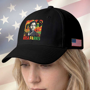Rosa Parks Baseball Cap Strong Black Women Pride TS12 Print Your Wear
