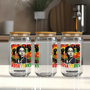 Rosa Parks Glass Can Strong Black Women Pride TS12 Print Your Wear