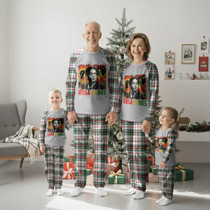 Rosa Parks Plaid Pajama Set Strong Black Women Pride TS12 Christmas Plaid Print Your Wear
