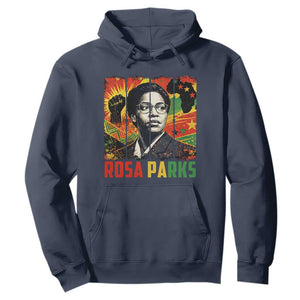 Rosa Parks Hoodie Strong Black Women Pride TS12 Navy Print Your Wear