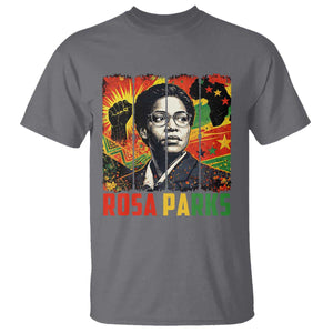 Rosa Parks T Shirt Strong Black Women Pride TS12 Charcoal Print Your Wear