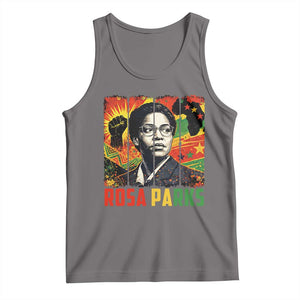 Rosa Parks Tank Top Strong Black Women Pride TS12 Deep Heather Print Your Wear