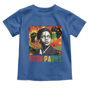Rosa Parks Toddler T Shirt Strong Black Women Pride TS12 Royal Blue Print Your Wear